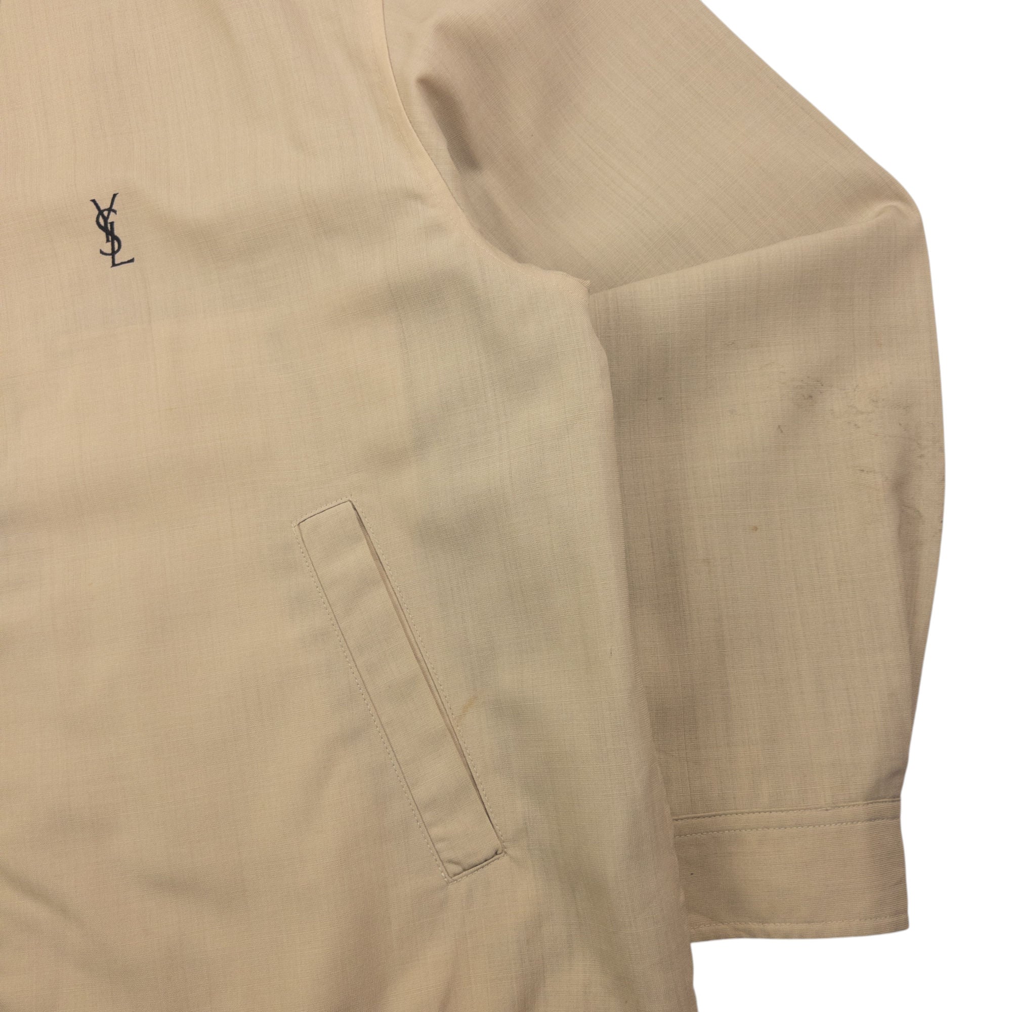 Vintage YSL Yves Saint Laurent Harrington Jacket Size L