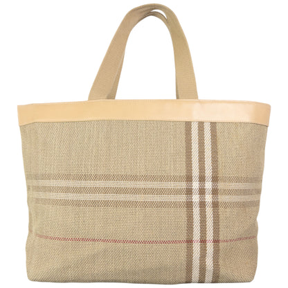 Vintage Burberry Nova Check Woven Shoulder Bag