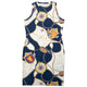 Vintage 80s Gucci Nautical Map Print Dress Womens Size M
