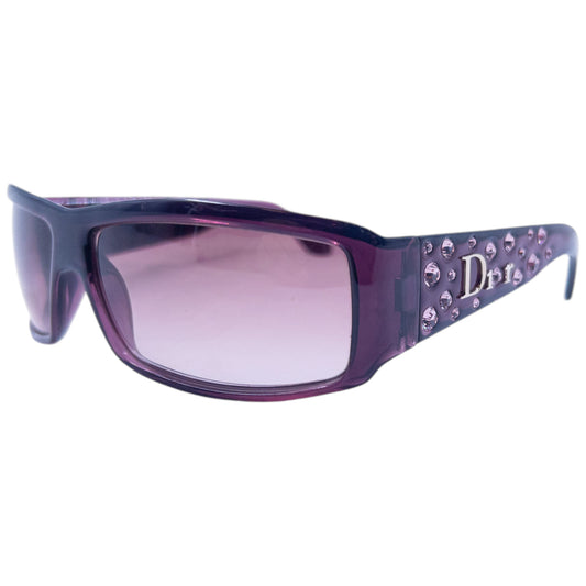 Vintage 2000s Dior Diamonte Jewel Sunglasses
