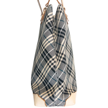 Vintage 2000s Burberry Blue Label Nova Check Handbag