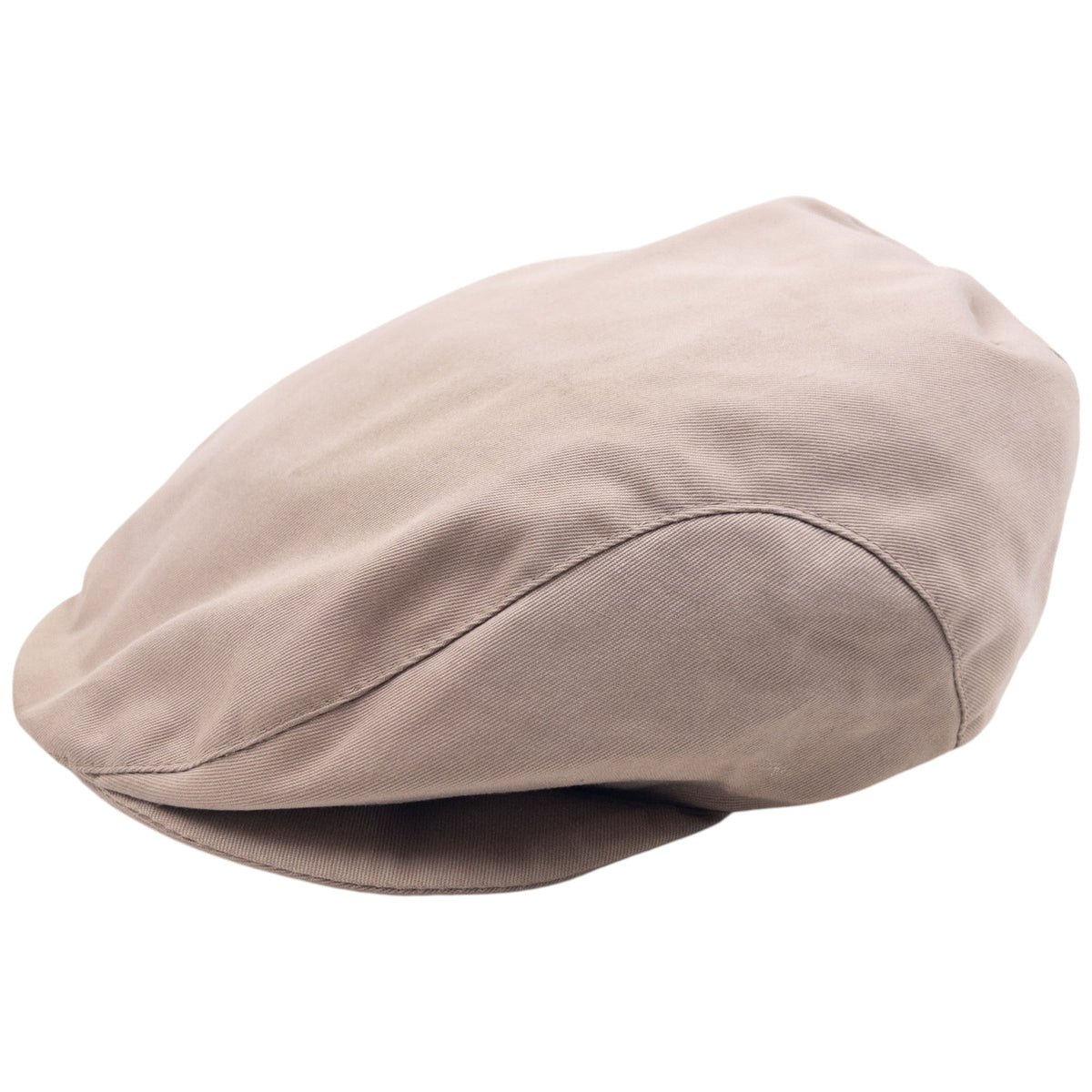 Vintage 80s Burberry Flat Cap Hat in beige