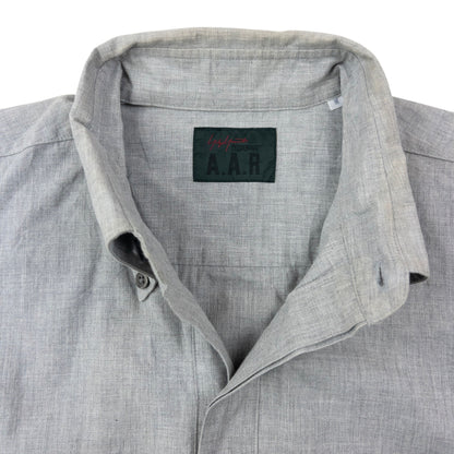 Vintage 90s Yohji Yamamoto D'Urban A.A.R Half Button Up Shirt Size M