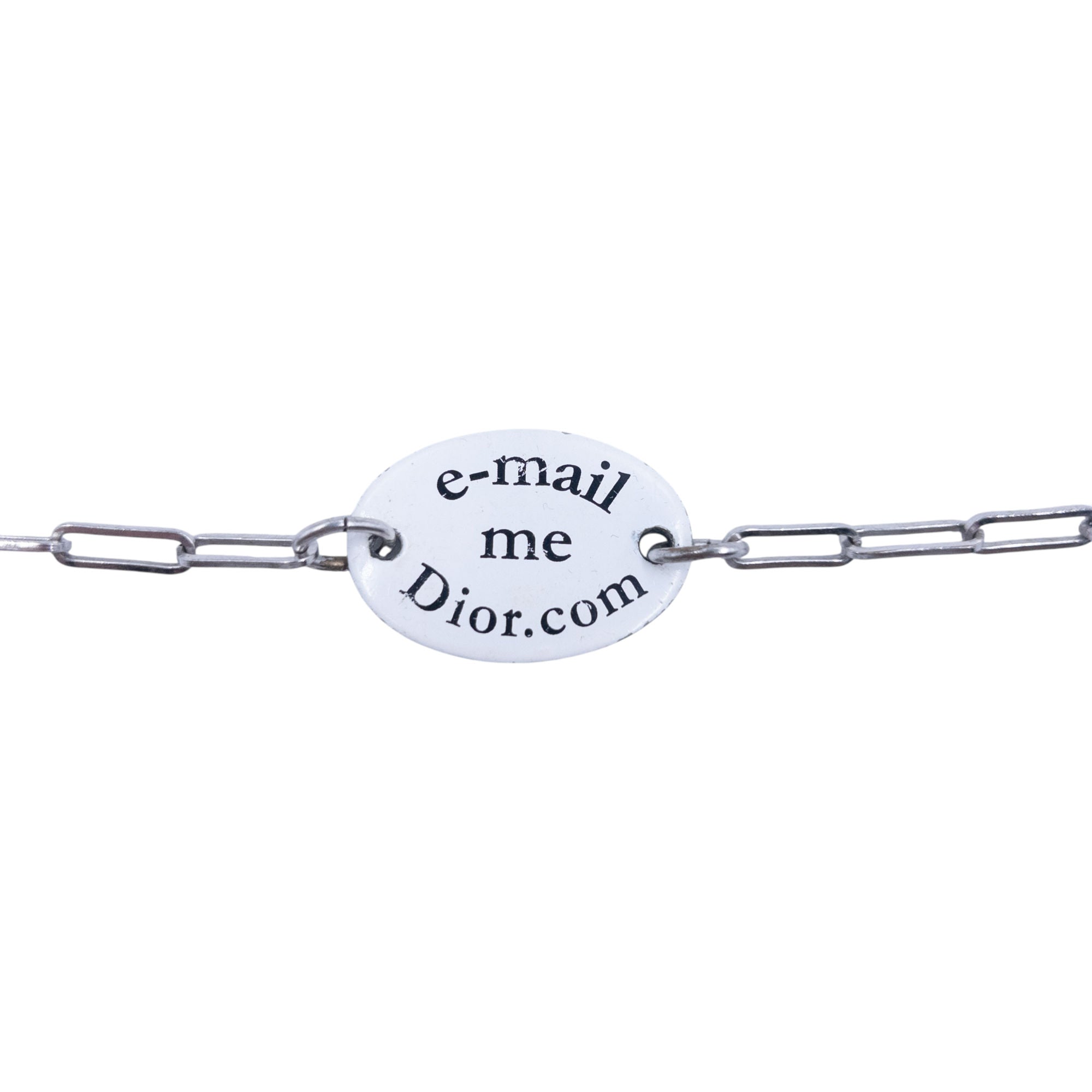 Vintage Dior J'adore Email Me Tag Bracelet