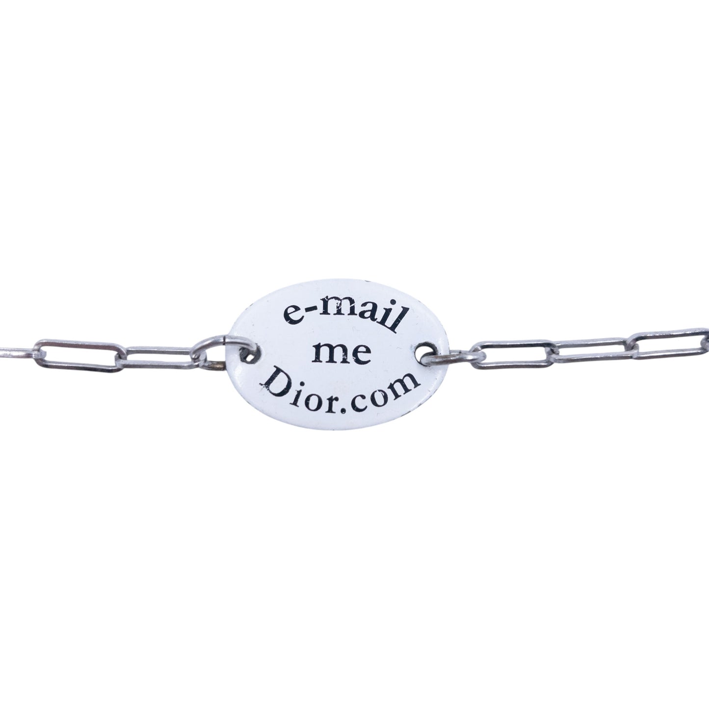 Vintage Dior J'adore Email Me Tag Bracelet