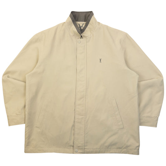 Vintage 90s YSL Yves Saint Laurent Harrington Jacket Size L