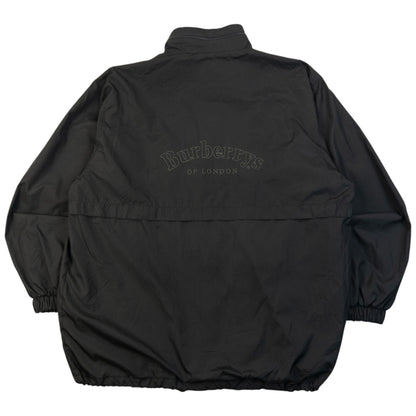 Vintage 90s Burberry Embroidered Zip Up Jacket Size L