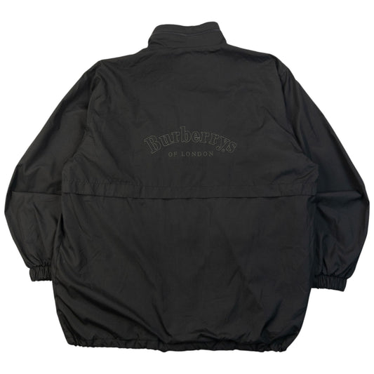 Vintage 90s Burberry Embroidered Zip Up Jacket Size L
