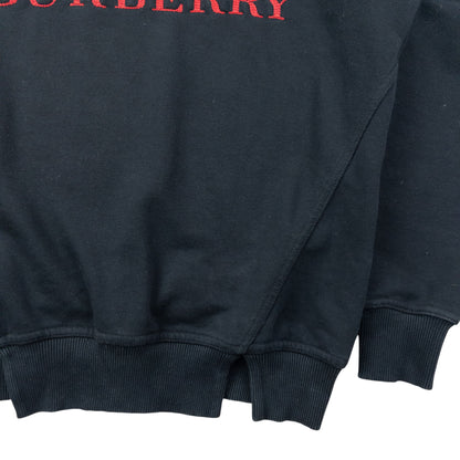Vintage Burberry Brit Embroidered Sweatshirt Size M