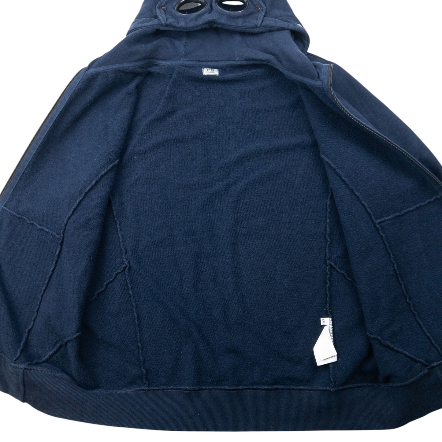 CP Company Goggle Hood Zip Up Hoodie Size XL