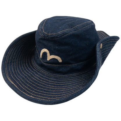 Vintage 2000s Evisu Gull Japanese Denim Hat