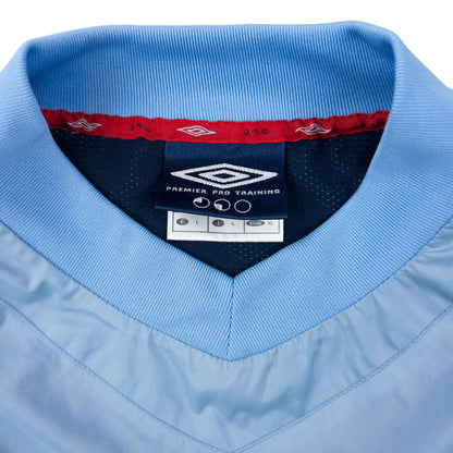 Vintage 2001 Umbro England Football Pullover Jacket Size L
