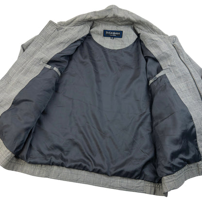 Vintage 90s YSL Yves Saint Laurent Harrington Jacket Size M