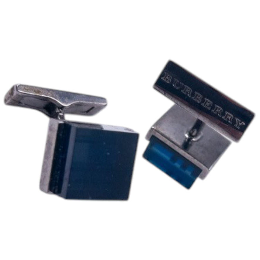 Vintage 2000s Burberry Nova Check Cufflinks