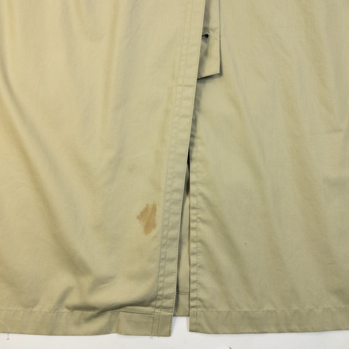 Vintage 80s YSL Yves Saint Laurent Belt Waist Trench Jacket Size XL