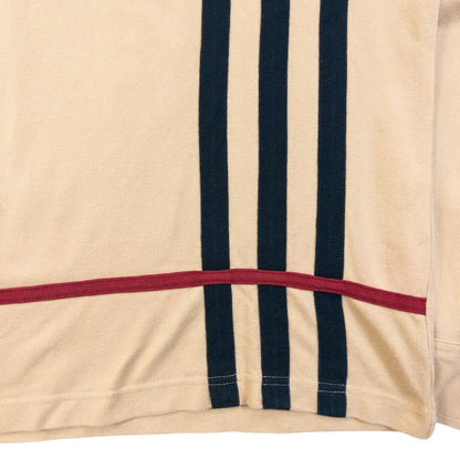 Vintage 2000s Burberry Long Sleeve Polo Shirt in beige (cotton), photo 4
