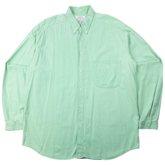 Vintage 90s Armani Jeans Long Sleeve Button Up Shirt Size XL