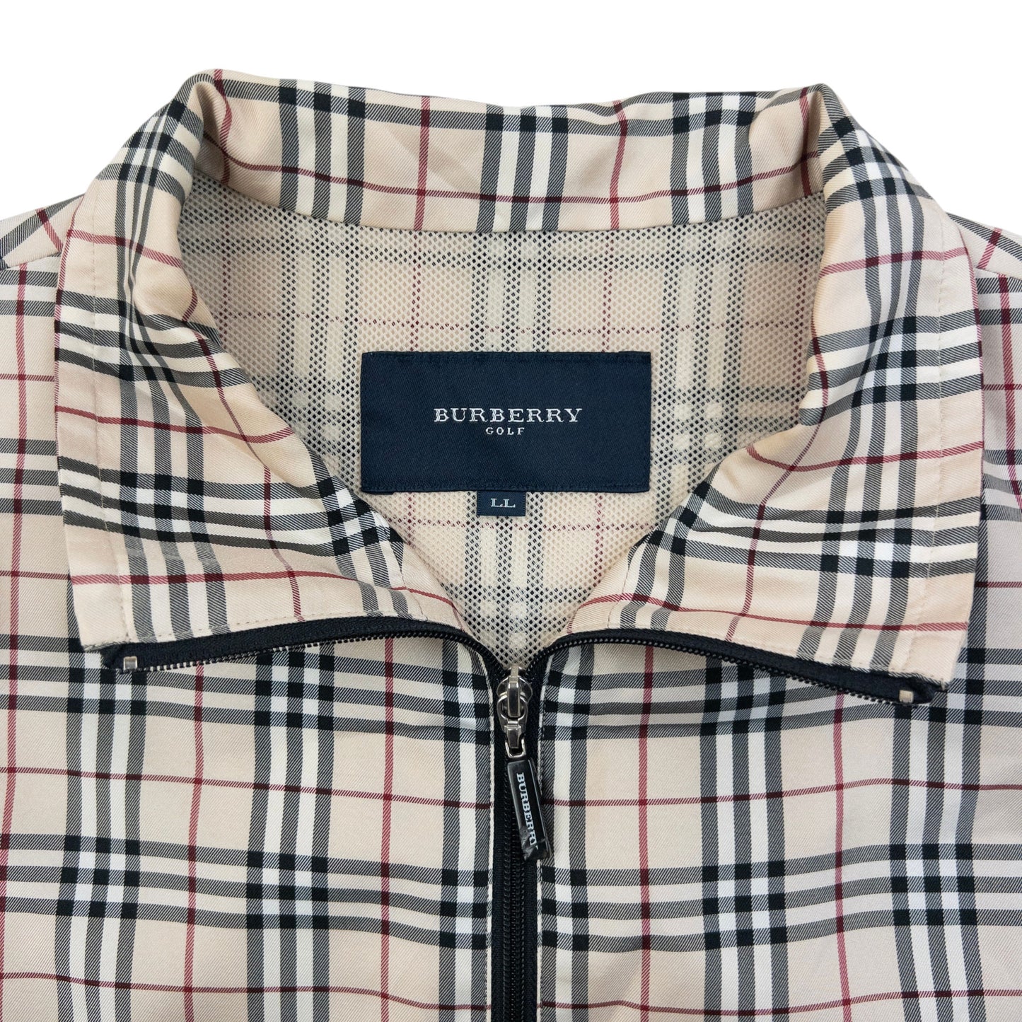 Vintage 2000s Burberry Golf Nova Check Gilet Size S