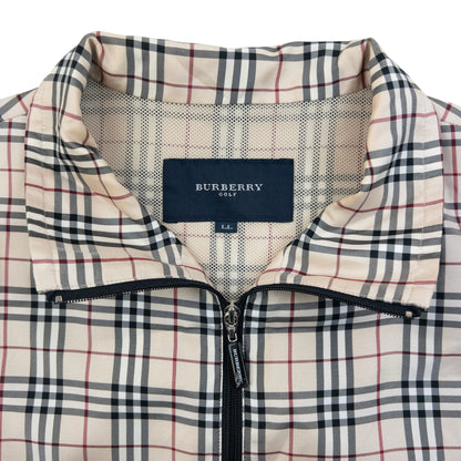 Vintage 2000s Burberry Golf Nova Check Gilet Size S