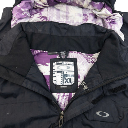 Vintage 2000s Oakley Zip Up Snowboarding Jacket Size XL