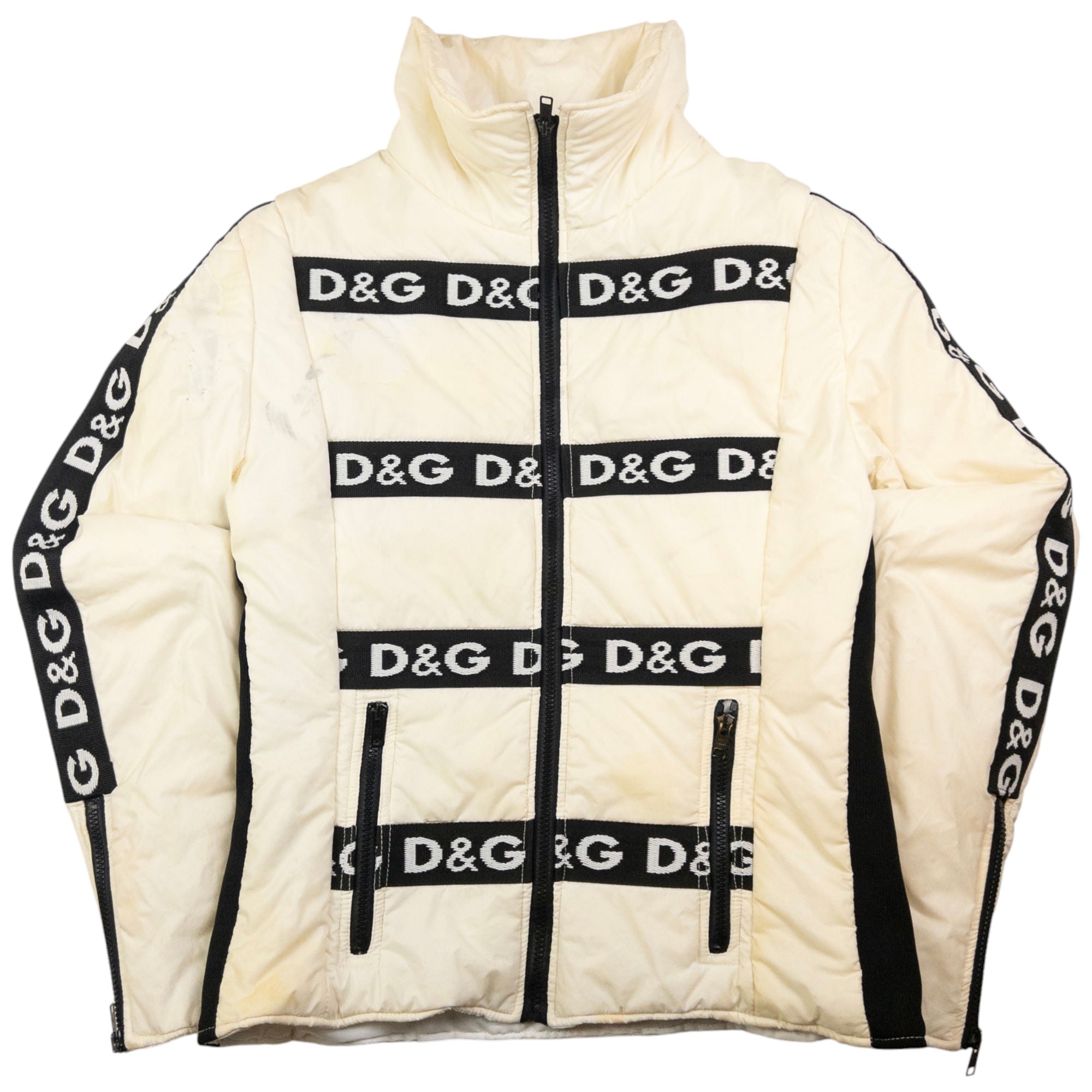 Vintage Dolce & Gabbana Puffer Jacket Womens Size M