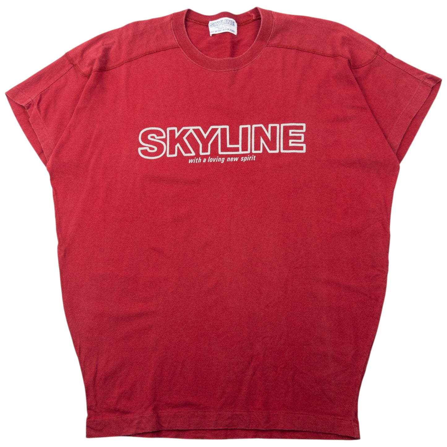 Vintage 80s Issey Miyake Skyline T Shirt Size M