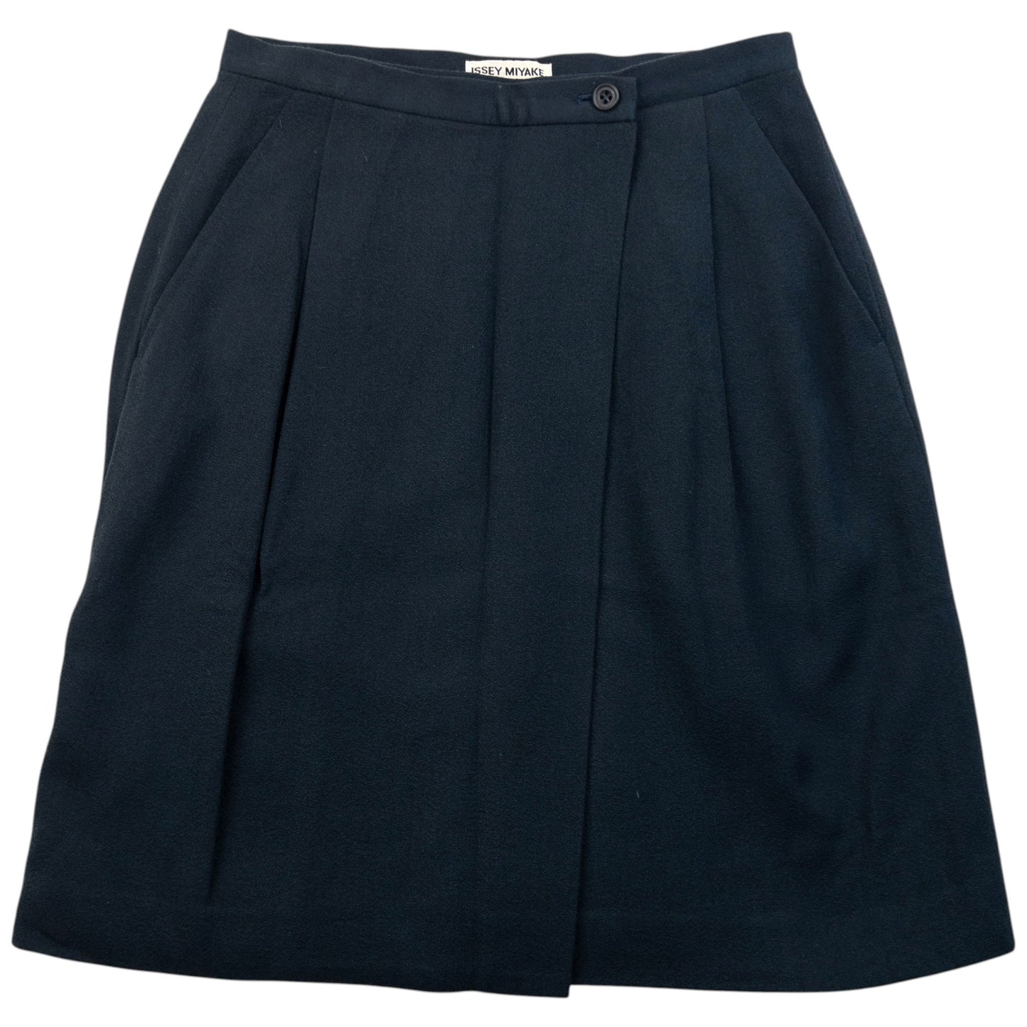 Vintage 90s Issey Miyake Wool Skirt Womens Size W24