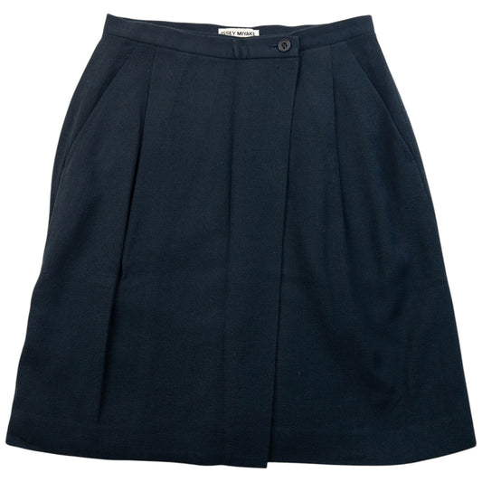 Vintage 90s Issey Miyake Wool Skirt Womens Size W24