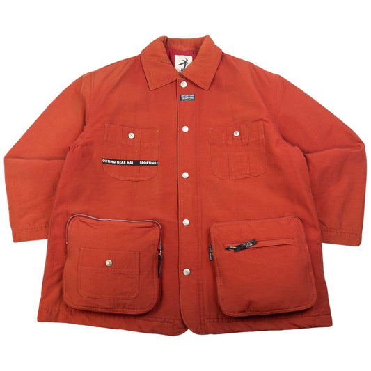 Vintage Hai Sporting Gear By Issey Miyake Cargo Jacket Size xl