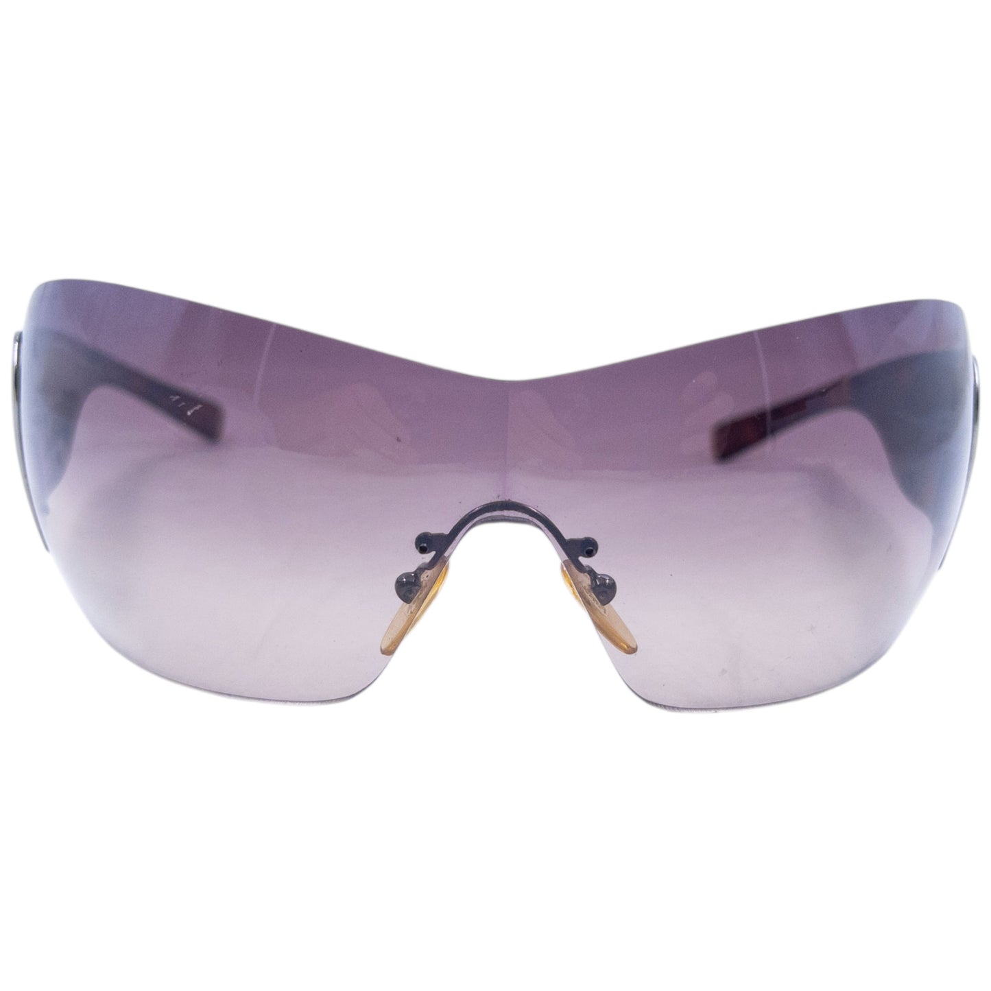 Vintage 2000s Prada Tortoise Shell Swirl Sunglasses