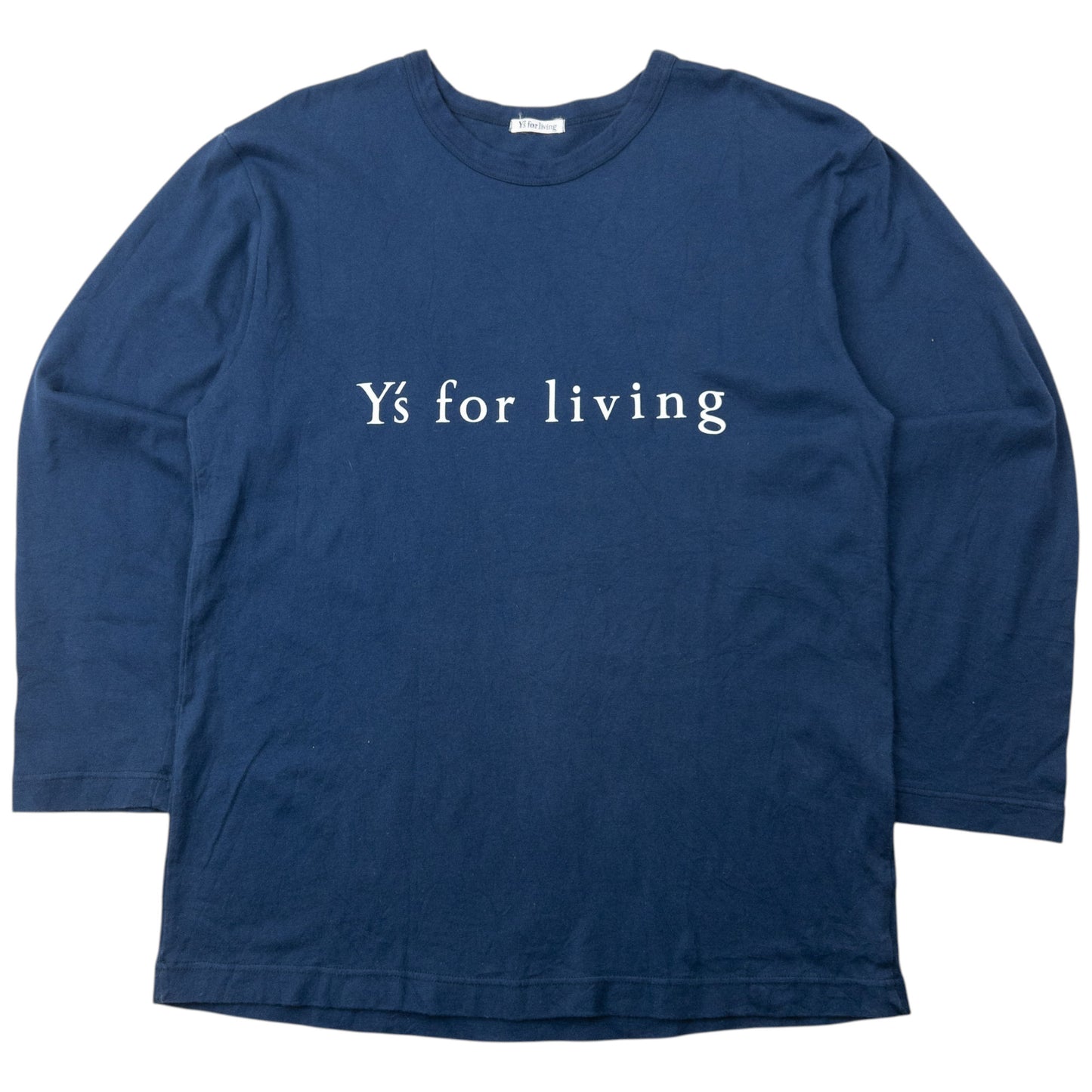Vintage 90s Yohji Yamamoto Long Sleeve T Shirt Size S