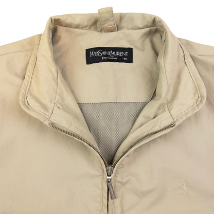 Vintage YSL Yves Saint Laurent Zip Up Jacket Size M