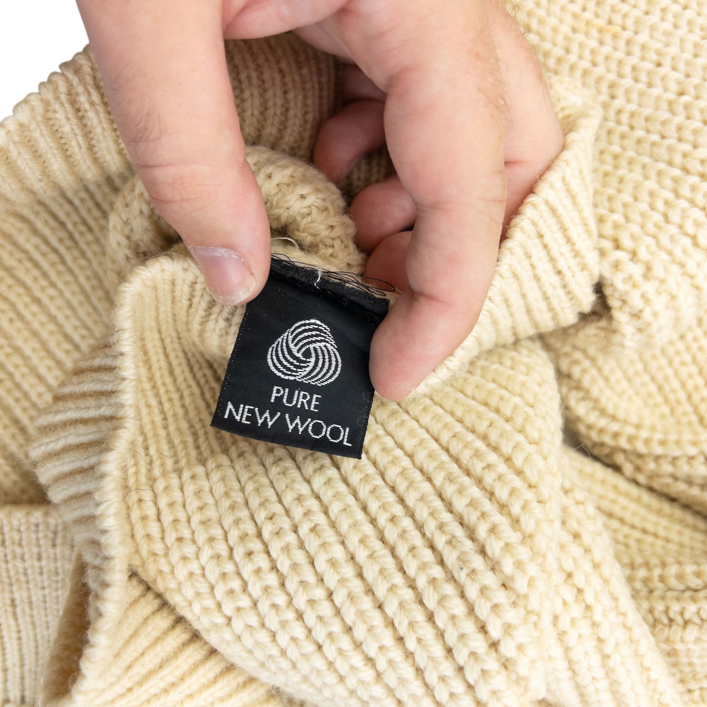 Vintage 90s Burberry Wool Knit Jumper Size M