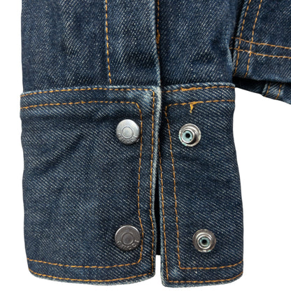 Vintage 90s Gucci By Tom Ford Cropped Denim Jacket Womens Size M