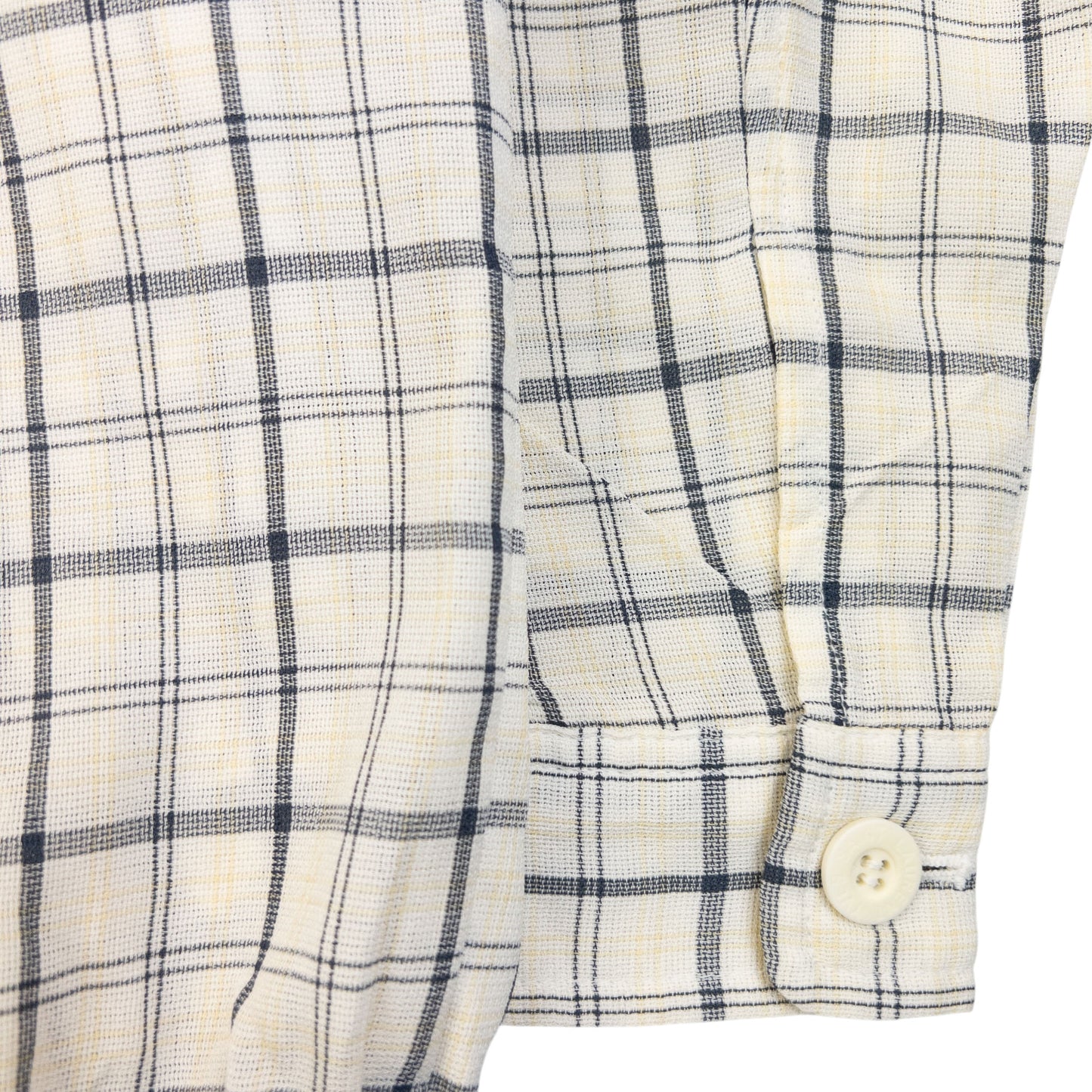 Vintage 90S YSL Yves Saint Laurent Checkered Harrington Jacket Size XS