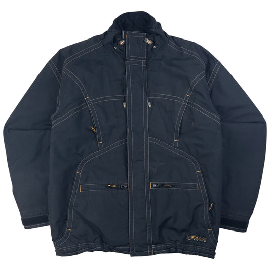 Vintage Oakley Zip Up Snowboarding Jacket Size L