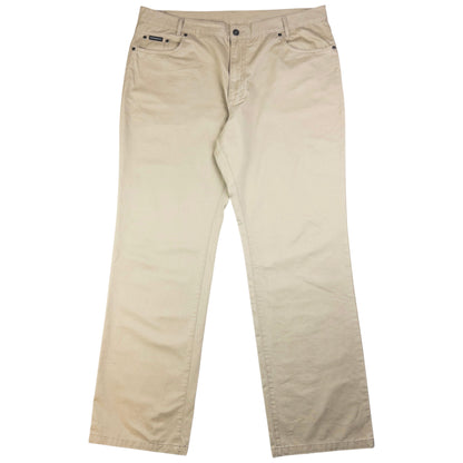 Vintage YSL Yves Saint Laurent Embroidered Chino Trousers Size W40