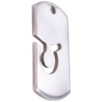 Vintage Gucci Silver Taurus Mini Pendant