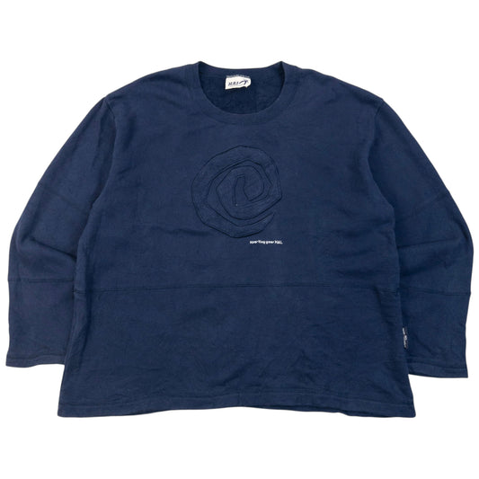 Vintage 90s Hai Sporting Gear By Issey Miyake Embroidered Sweatshirt Size M
