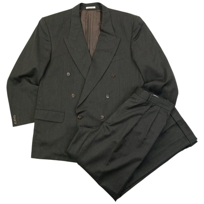 Vintage 90s YSL Yves Saint Laurent Jacket & Trousers Suit Set Size M