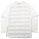 Vintage 90s Good Enough RESONATE Striped Long Sleeve T Shirt Size M