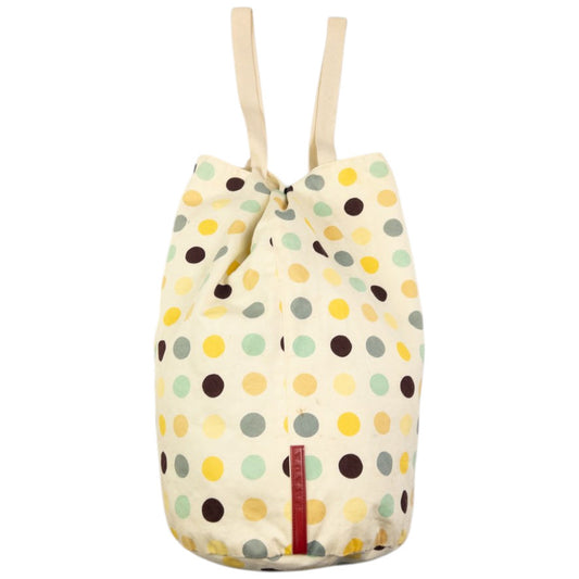 Vintage Prada Sport Polka Dot Convertible Tote Bag