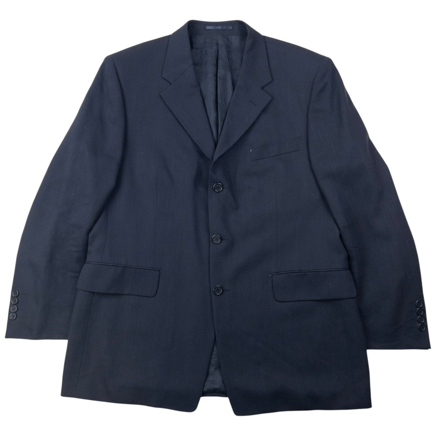 Vintage 90s YSL Yves Saint Laurent Jacket & Trousers Suit Set Size XL