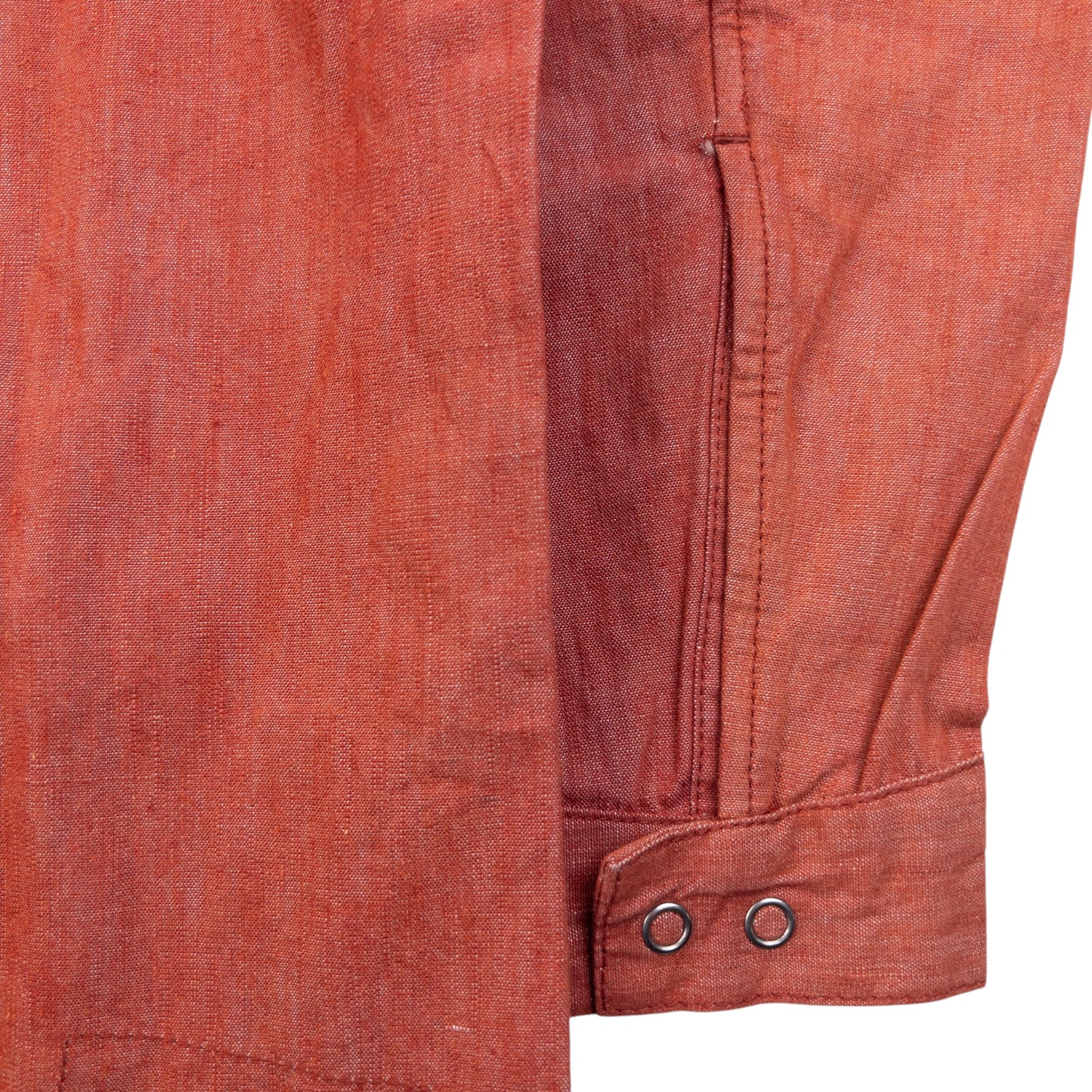 Vintage 2000s Levi's Engineered Garments Snap Button Up Denim Shirt Size S