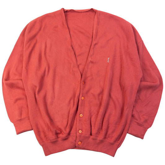 Vintage 90s YSL Yves Saint Laurent Cardigan Size XL