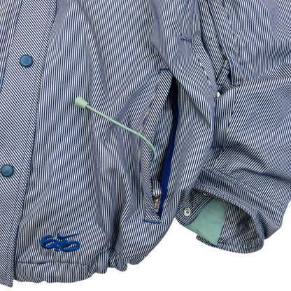 Vintage 2000s Nike 6.0 Striped Zip Up Snowboarding Jacket Womens Size L