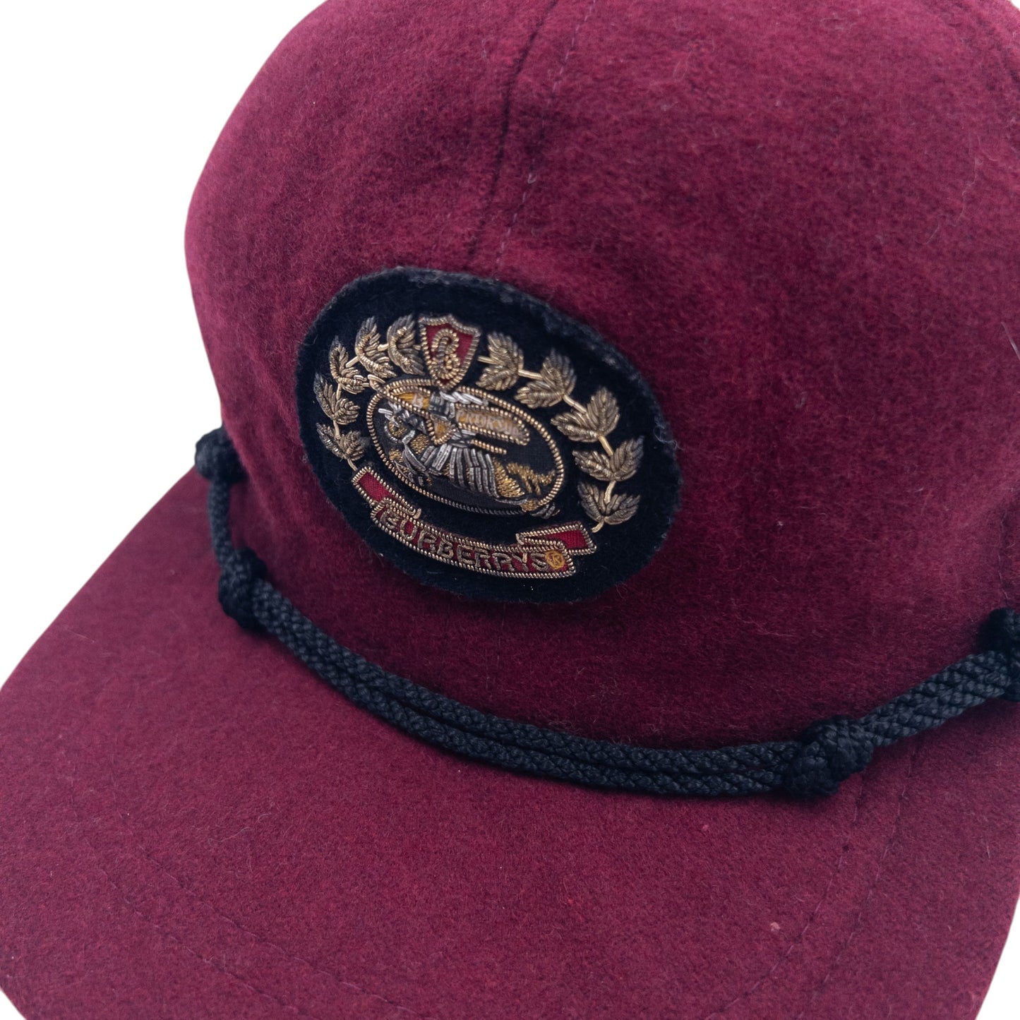 Vintage 90s Burberry Wool Hat