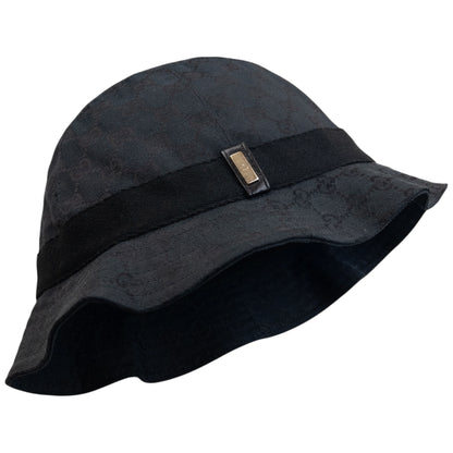 Vintage 2000s Gucci By Tom Ford Monogram Bucket Hat Size M