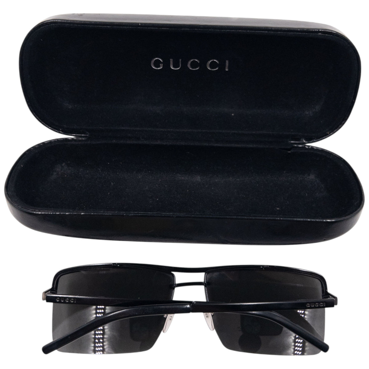 Vintage 2000s Gucci By Tom Ford Rimless Sunglasses