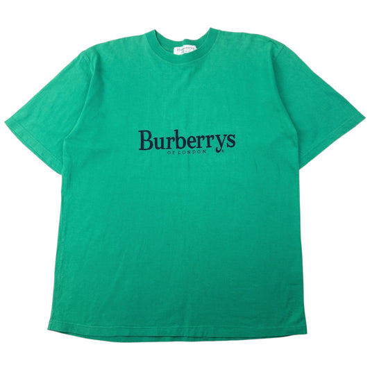 Vintage 90s Burberry Embroidered T Shirt Size XL